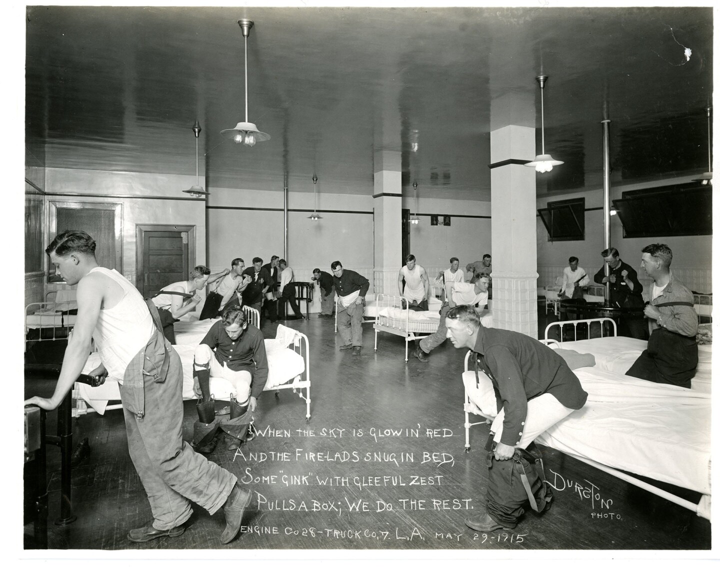 Los Angeles Fire Department photographs, 1912-1915, courtesy California Historical Society, PC19_08.