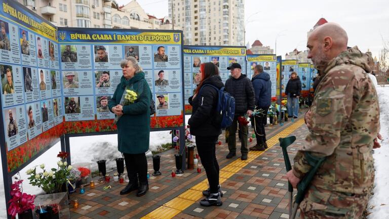 4 years into Russia's invasion, Ukrainians face war's toll