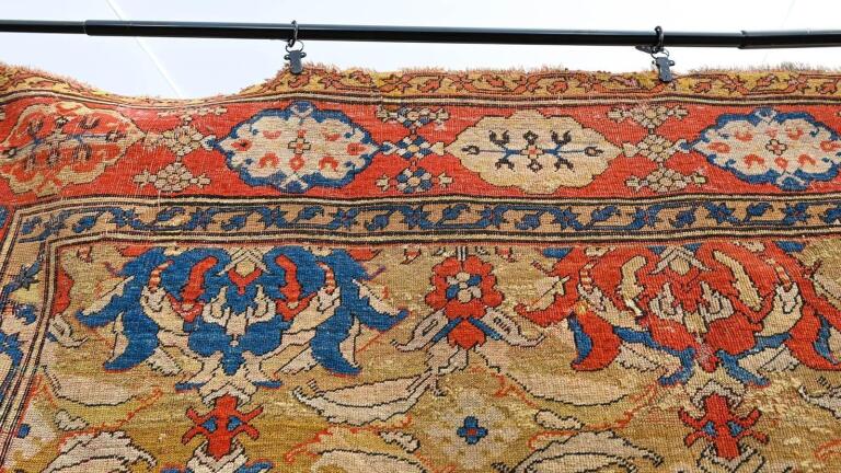 Appraisal: Anatolian Smyrna Wool Rug, ca. 1675