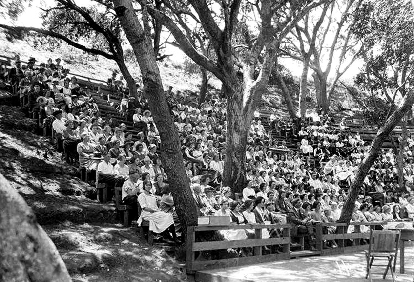 Under the oaks
