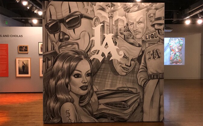A walk through the Museum of Latin American Art's Ink Exhibit
