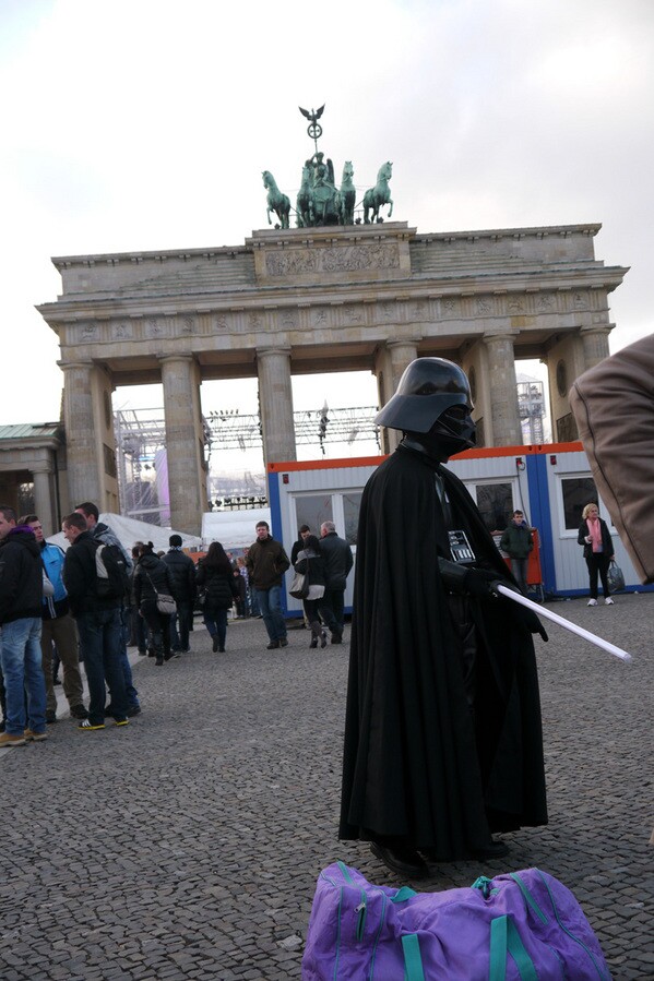 Dark Lord at Brandenburg Gate