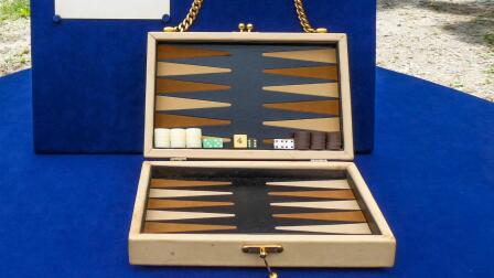 Appraisal: Lucille Ball Backgammon Game & Signed Photo, ca. 1970