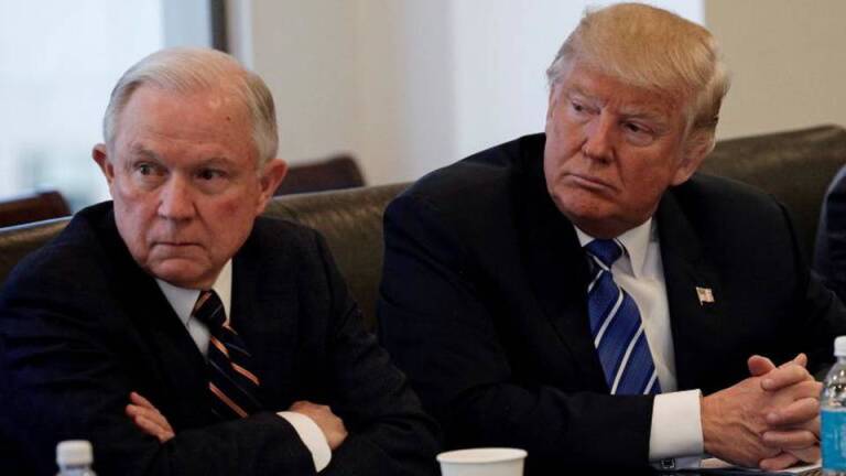 Tensions Mount Between Trump & Sessions Ahead of Comey's Testimony