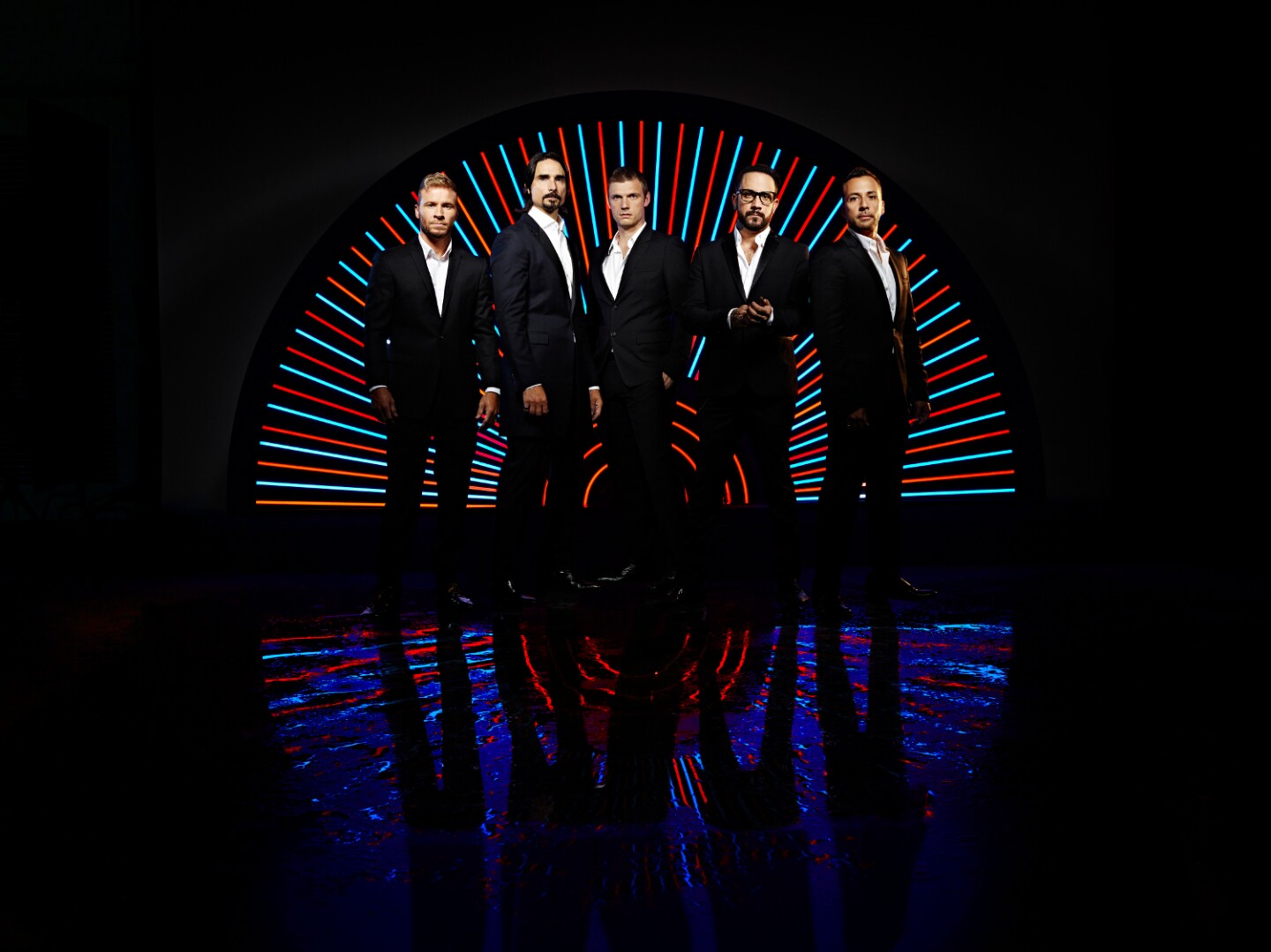 Lisa Schulte Neon Sculpture Backstreet Boys Vegas