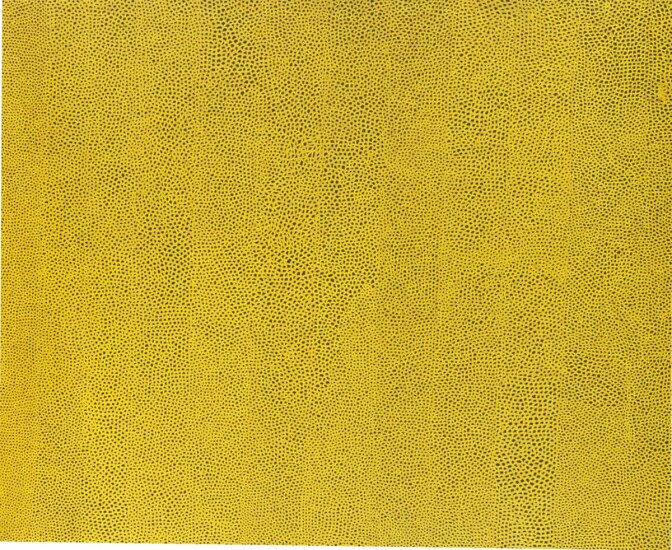 Yayoi Kusama, Infinity Nets Yellow, 1960 | National Gallery of Art, Washington. Gift of the Collectors Committee (2002.37.1). © Yayoi Kusama