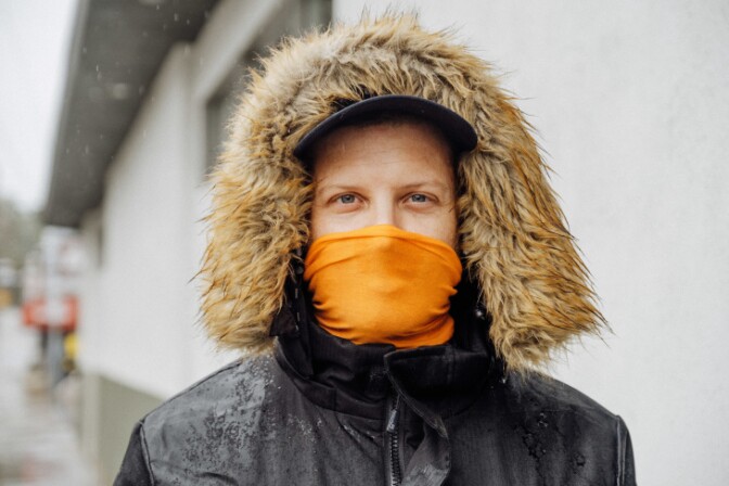 Jeremy O'Keefe goes on long walks everyday and he usually greets everyone he sees with a smile and a wave. Nowadays he tries to greet people with a smize. It's important to him to acknowledge people and let them know non-verbally that they are safe.