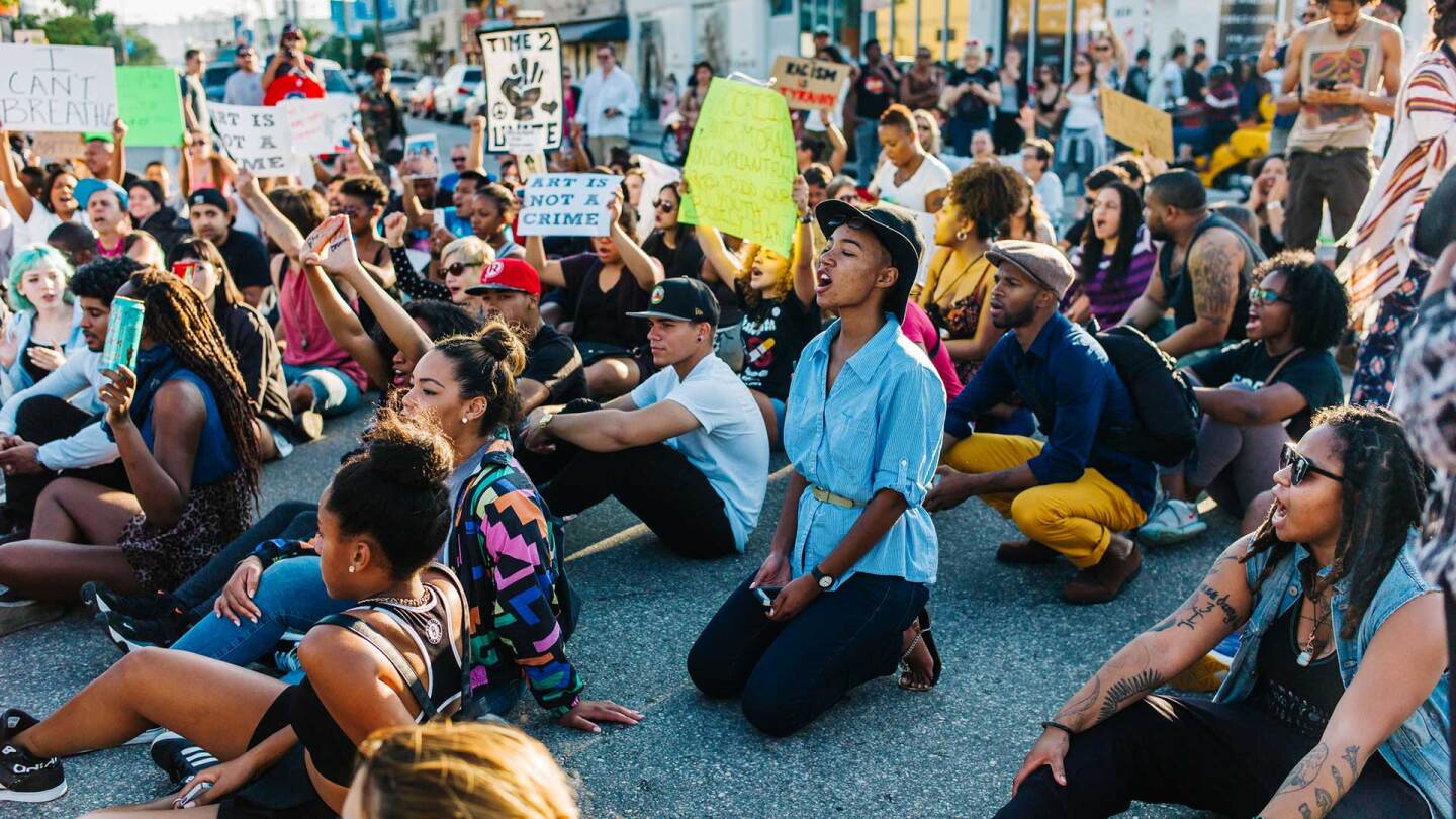 Anti-racism demonstration