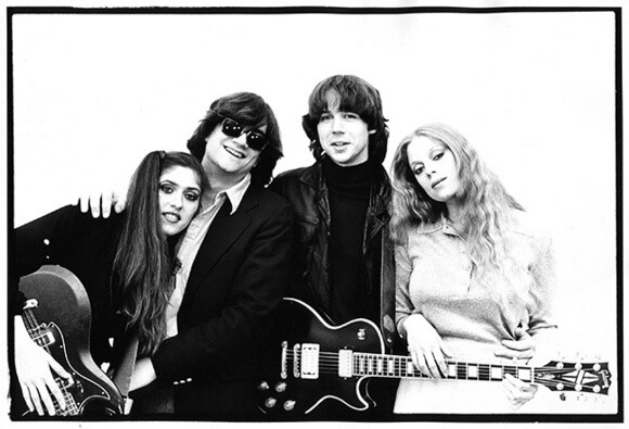Mark Abel, second from right, poses with the other members of Chriscraft in New York City in 1978. | Courtesy of Mark Abel