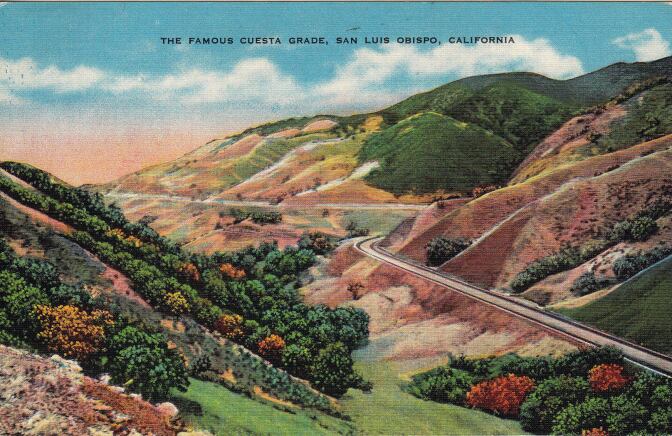 The Cuesta Grade, a stretch of Highway 101 located just north of San Luis Obispo, connects the city with communities such as Atascadero and Paso Robles.