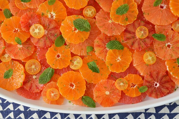 Citrus Salad with Ginger Honey