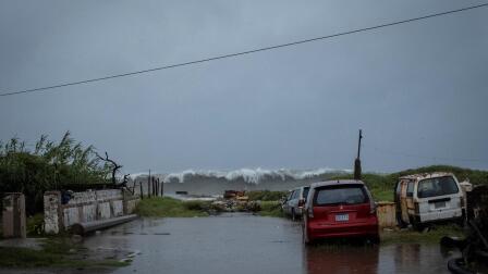 Jamaica pounded by winds and rain from Hurricane Beryl