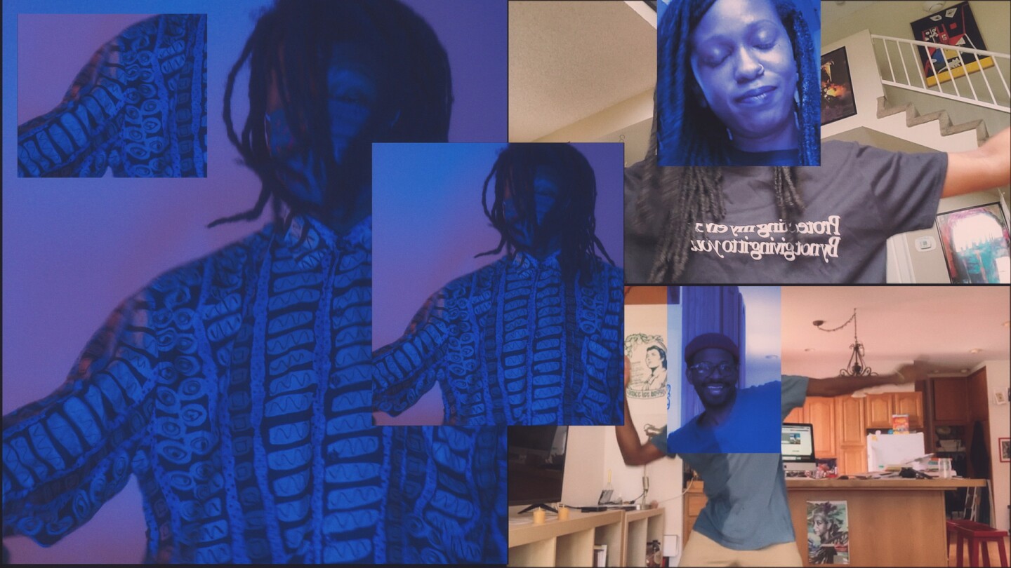 Def Sound "Struck" collage | Still from "Southland Sessions" E3: Musical Expansions in Quarantine
