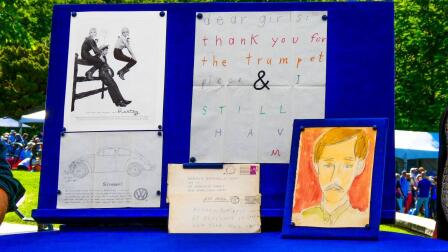 Appraisal: 1961 Ed Ruscha Drawings & Letters