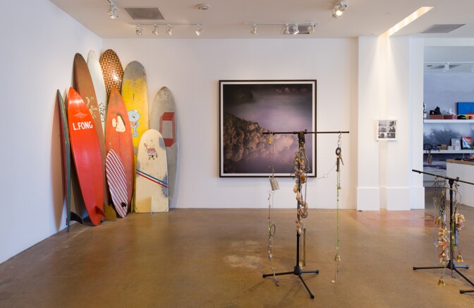 Installation view of Depart Foundation’s Sea Sick in Paradise | Jeff McLane |Courtesy Depart Foundation.