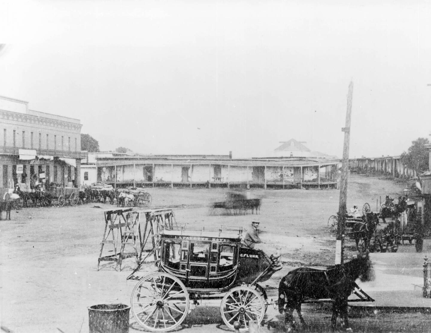 Calle de los Negros, Los Angeles, 1871