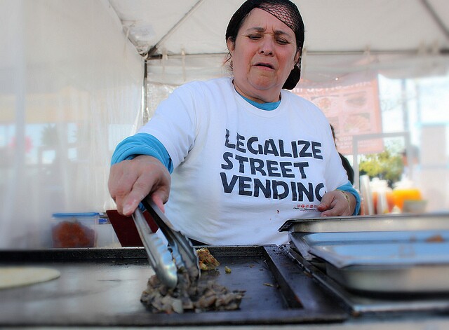 Boyle Heights Street Vending. Credits: Feng Yuan