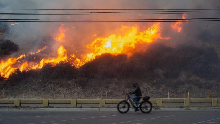 Climate created 'perfect storm' for fires, researcher says