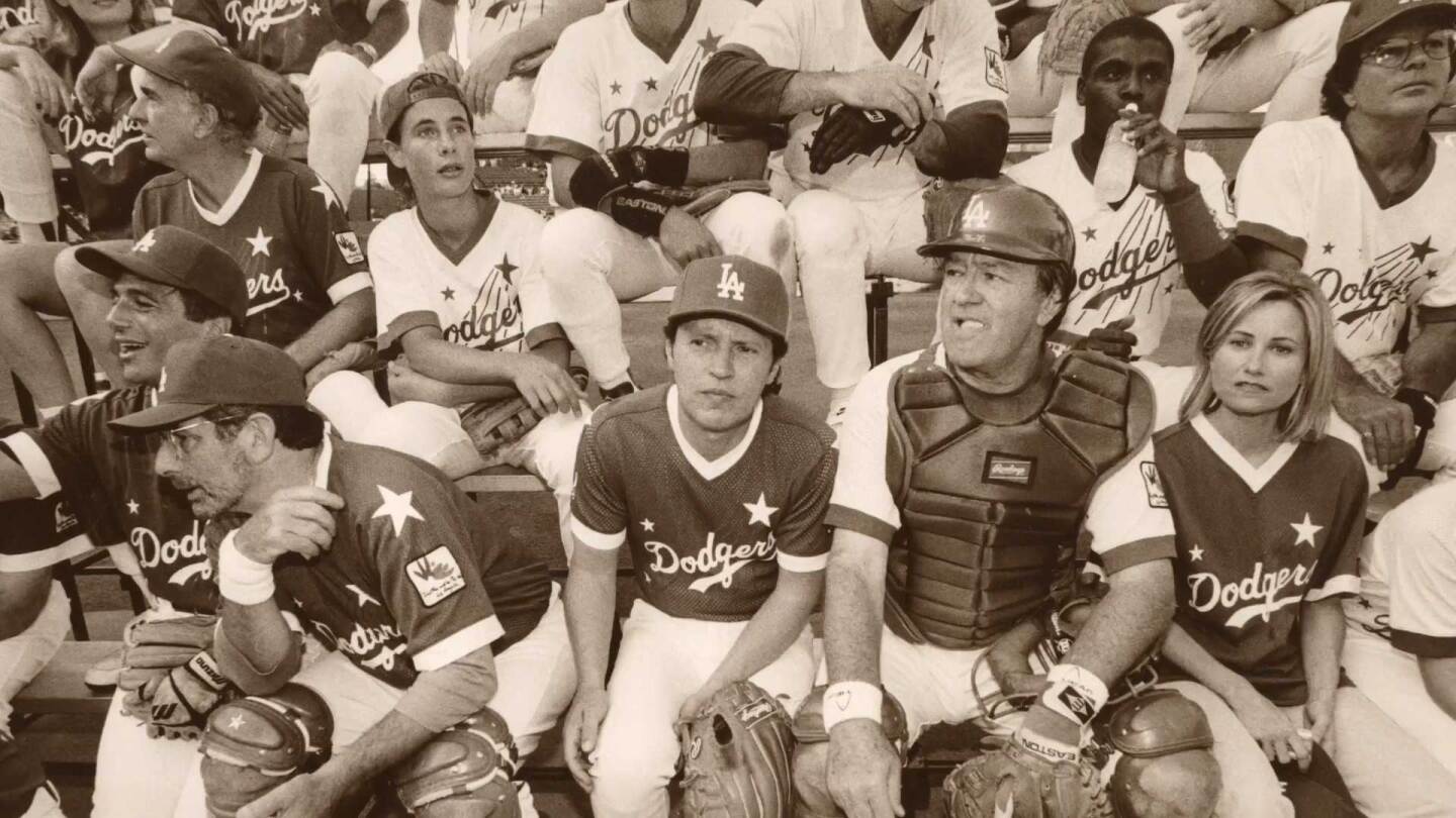 Hollywood stars playing during celebrity day. | LA Herald Examiner Photo Collection, Los Angeles Public Library
