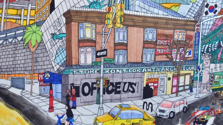 "Transit Across" by Joe Zaldivar and Ramak Fazel (featured)