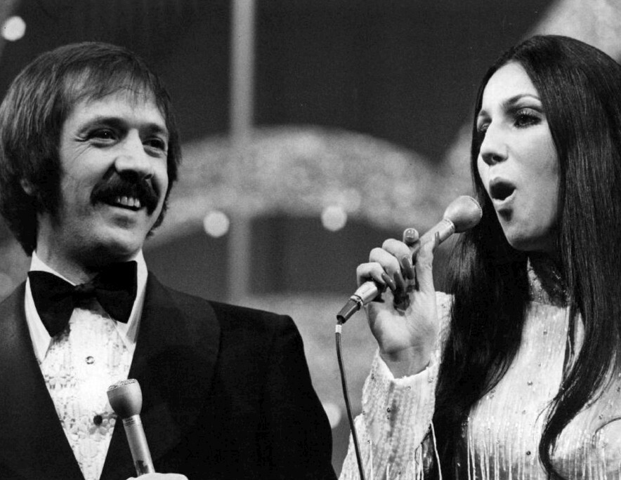 Photo of Sonny and Cher from the television special Entertainer of the Year from a 1973 press release. | Wikimedia Commons/CBS Television/PD-PRE1978