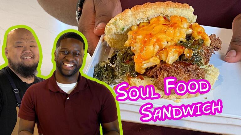 Soul Food Sandwich by Chef Gerard Klass