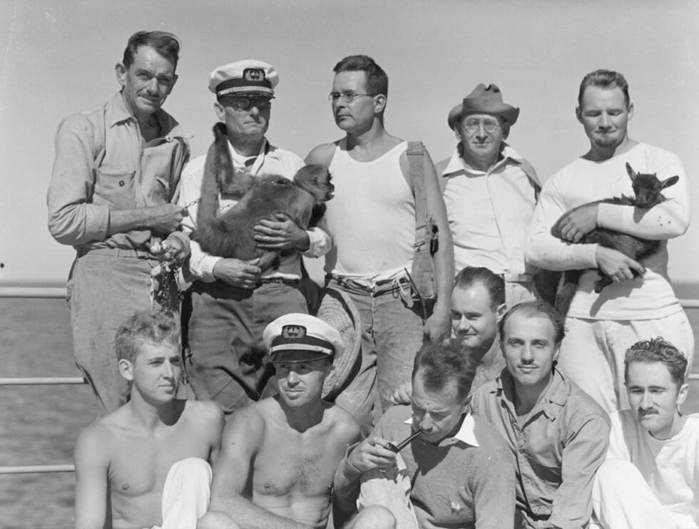 Velero III personnel, 2nd expedition, 1932-1933 | Allan Hancock Foundation Collection, USC Libraries