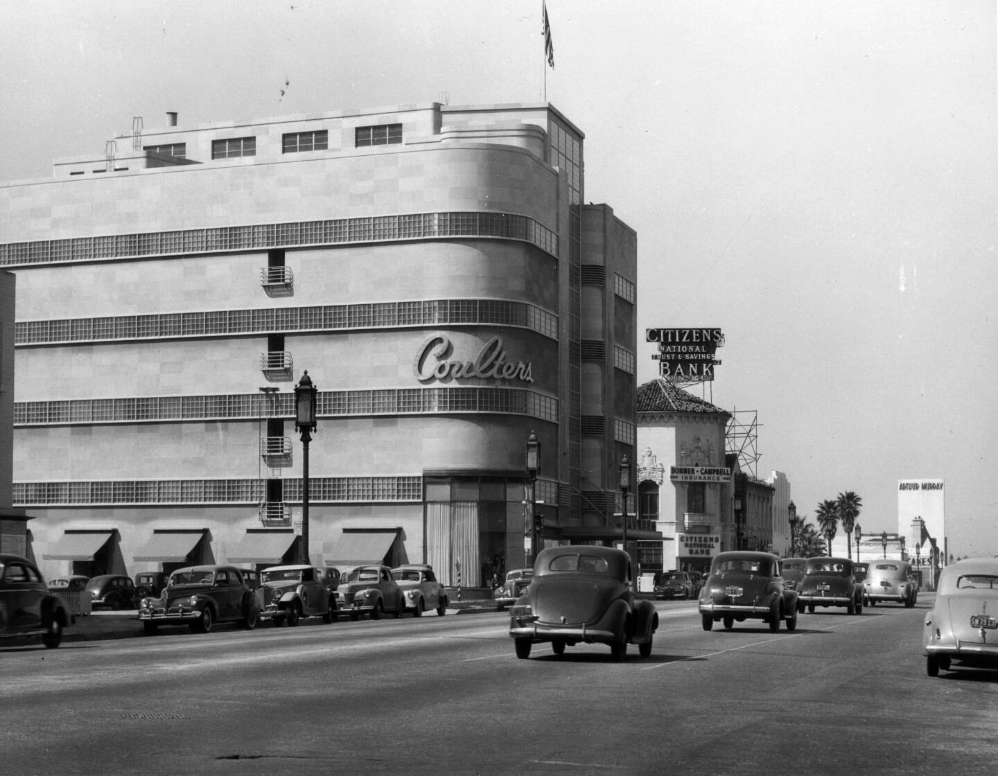 Coulter's, circa 1939. Courtesy of the Title Insurance and Trust / C.C. Pierce Photography Collection, USC Libraries.