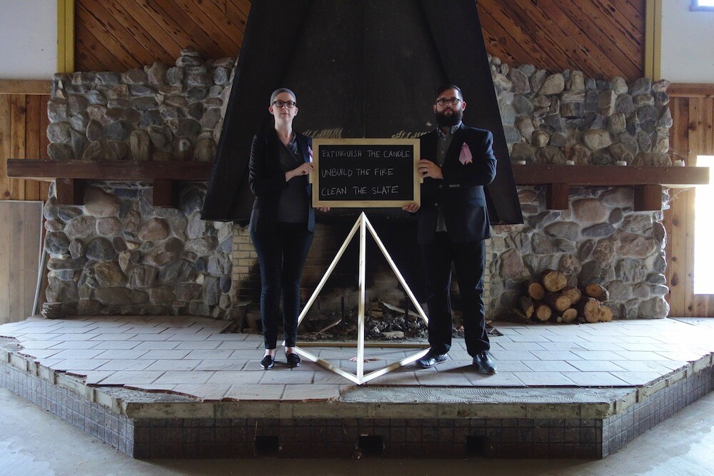 "Semi-Tropic Spiritualists" is a project by artists Astri Swendsrud and Quinn Gomez-Heitzeberg