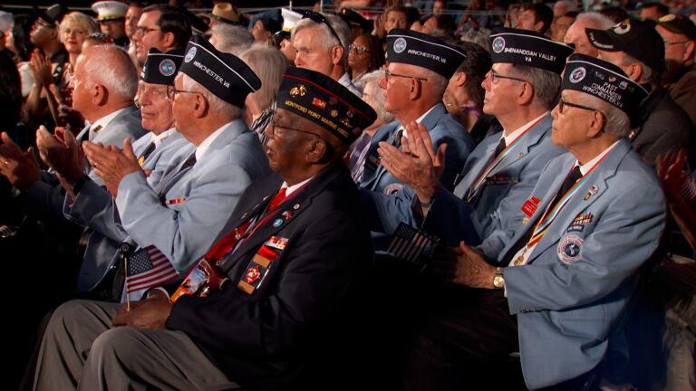 Joe Mantegna & Gary Sinise Tribute Korean War Veterans