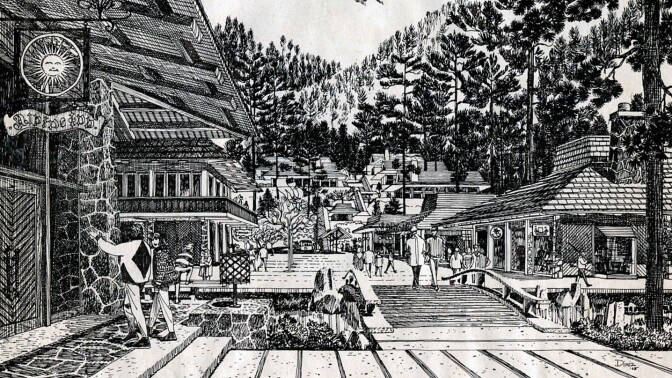 Rendering - Mineral King Resort