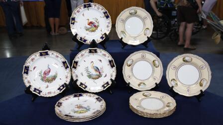 Appraisal: 13 Copeland Spode Painted Plates
