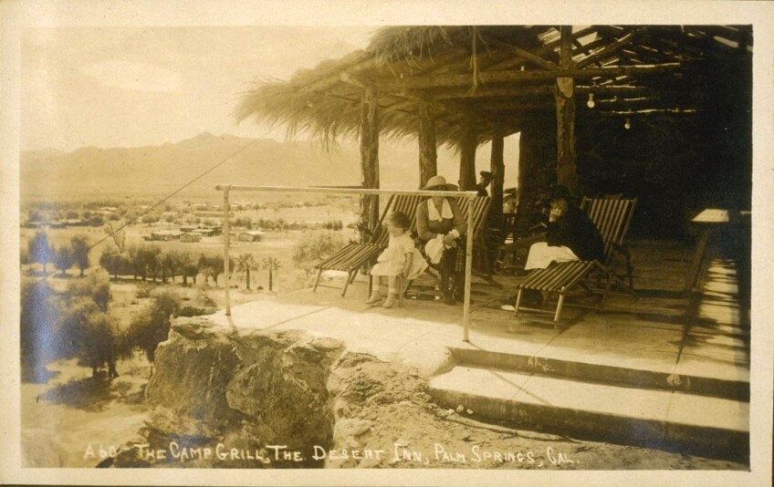 The Camp Grill, The Desert Inn, Palm Springs, Cal.
