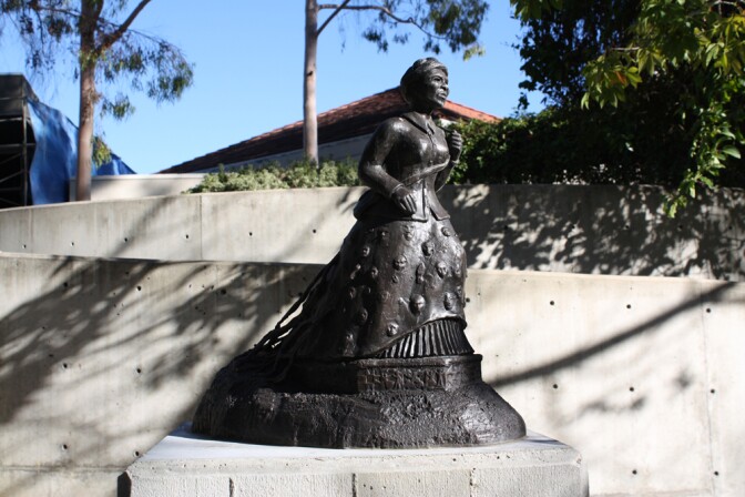 "Swing Low: Harriet Tubman Memorial" (2007) by Alison Saar, 2007 | Courtesy of Scripps College, Claremont, CA