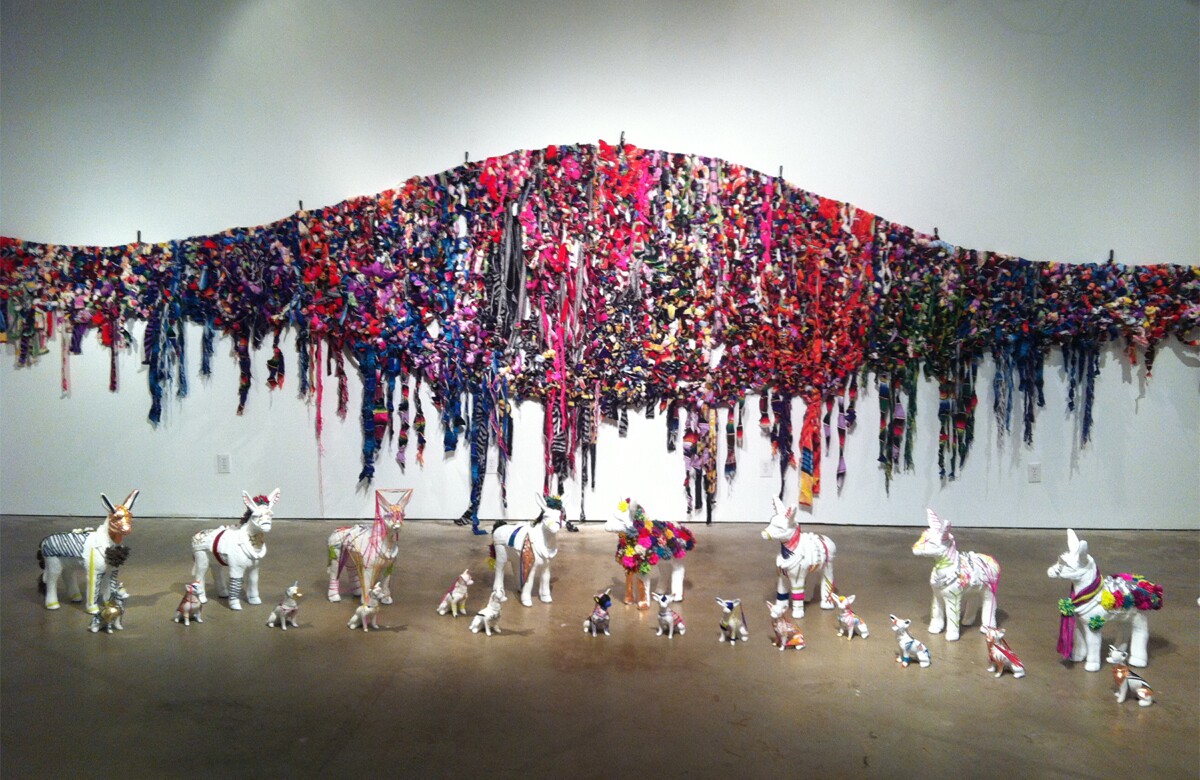 Tanya Aguiñiga installation