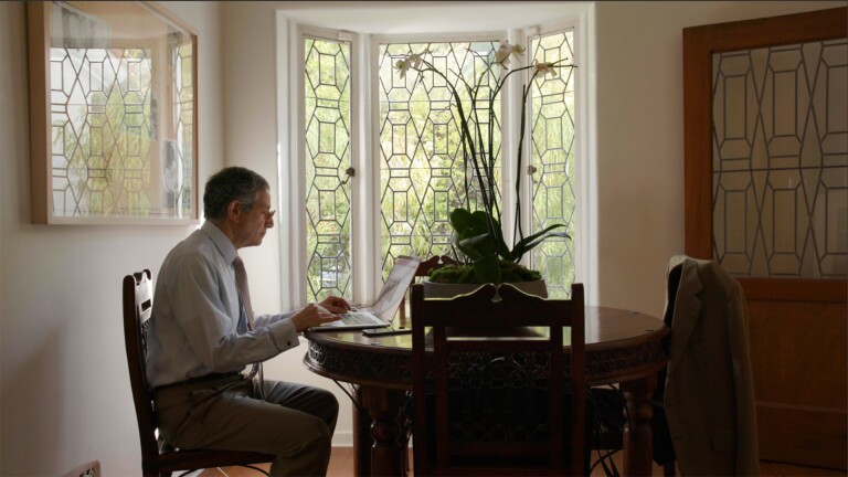 Jeffrey Deitch at his desk | Still from "Artbound" Jeffrey Deitch's Los Angeles