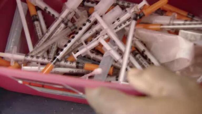 Syringe Exchange in Action