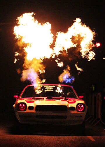 'Wild Thing,' Kenny Asche's fire-breathing 1978 Camero. | Photo: Courtesy Andrea Kaus