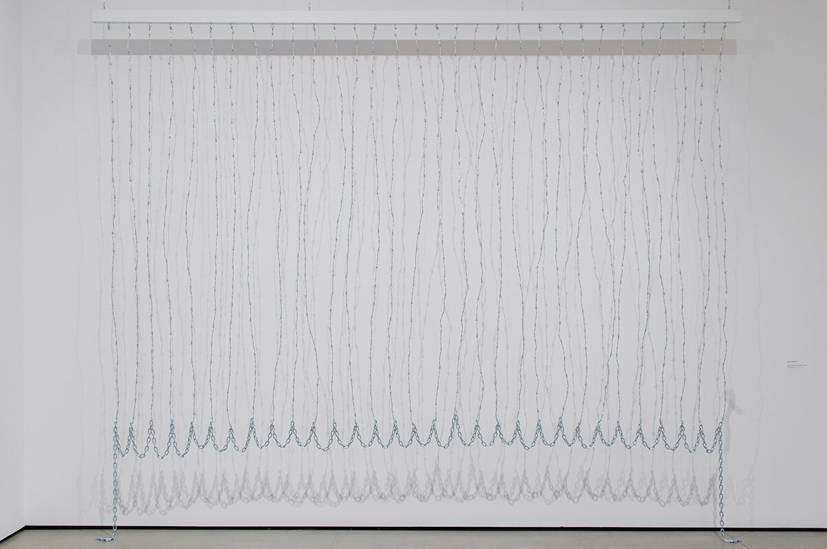 Mel Edwards, Curtain (for William and Peter), 1969 | Pablo Enriquez, Courtesy of the Broad