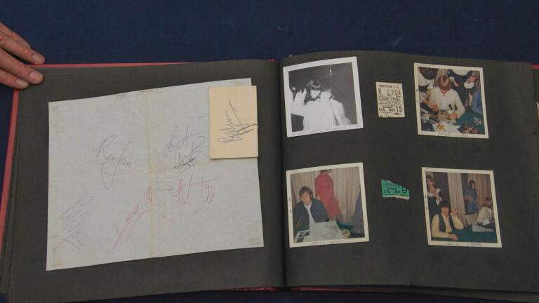 Appraisal: British Invasion Concert Scrapbook, ca. 1965