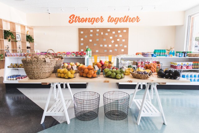 Hank's Mini Mart now offers better selections for its residents and a more inviting interior | Courtesy of Los Angeles Food Policy Council