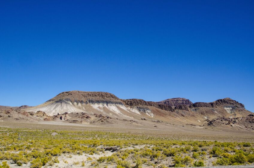 Nevada, Crystal Springs, Basin And Range National Monument, Chocolate-topped Hills