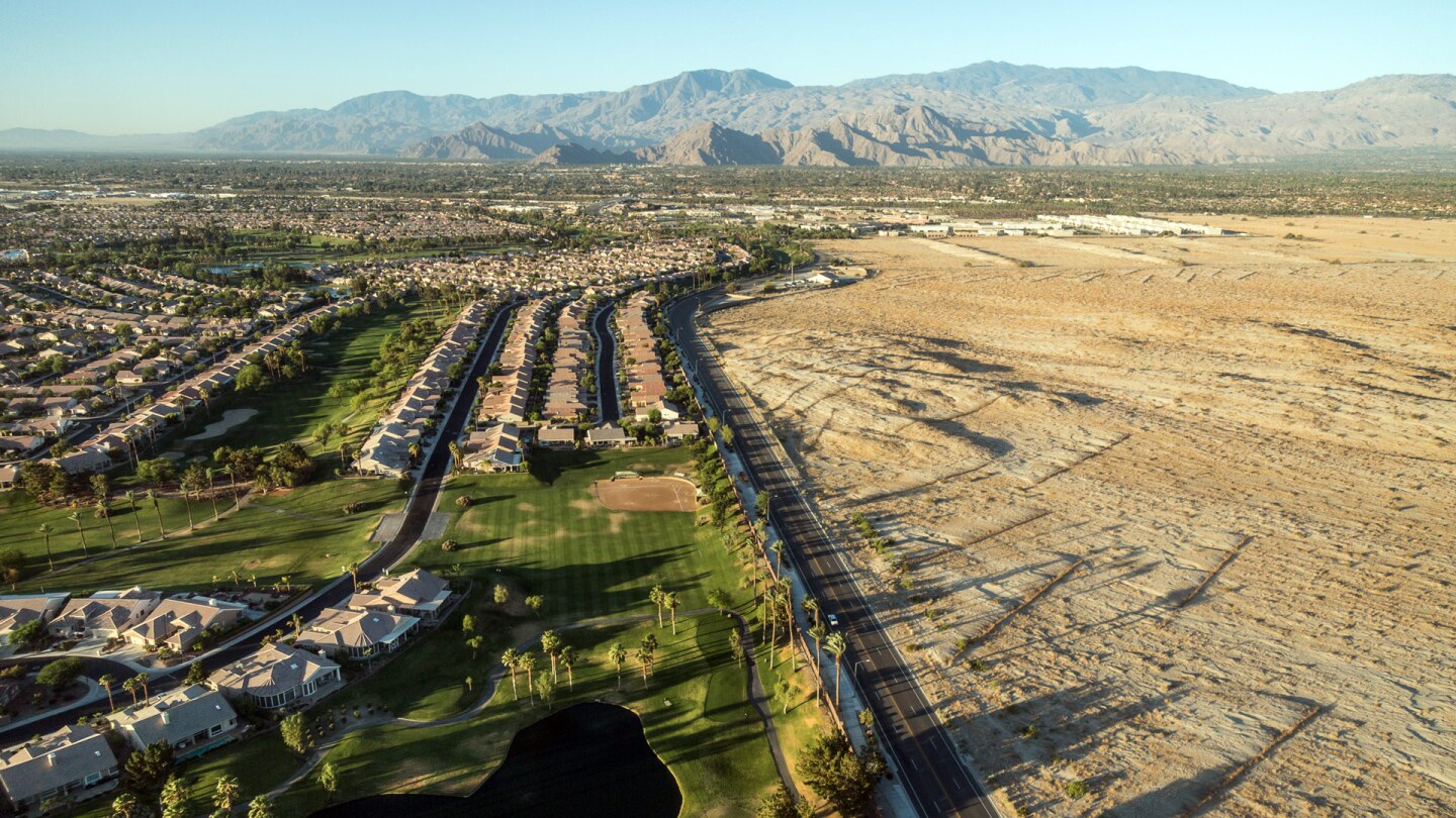Coachella Valley - Aerial - Banner