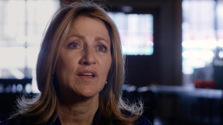Edie Falco on "Frankie and Johnny in the Clair de Lune."