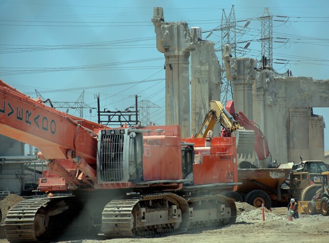 Construction Near the Overpass | Photo: Timo Saarelma