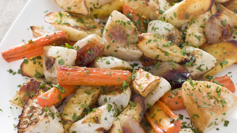 Perfect Roasted Root Vegetables