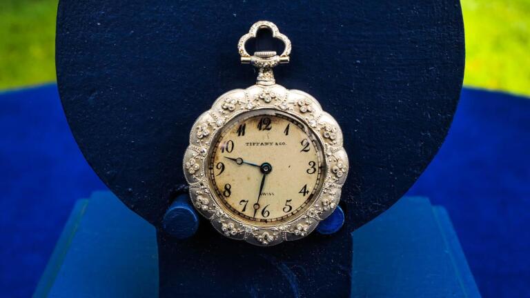Appraisal: Patek Philippe & Tiffany Platinum Pocket Watch, ca. 1910