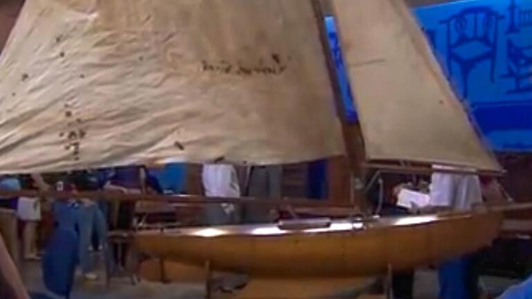 Appraisal: American Pond Yacht, ca. 1900