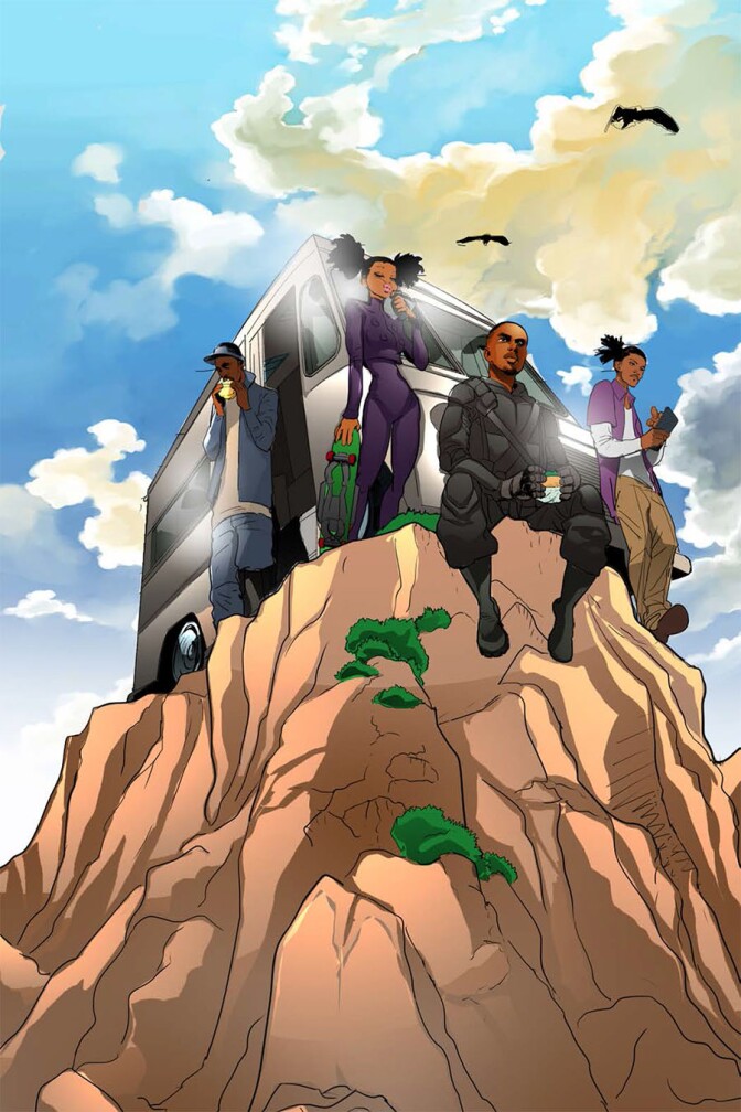 The hood action team