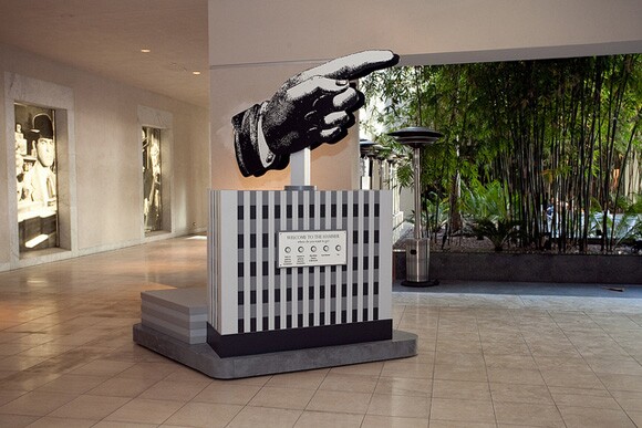 The Hand from Machine Project's Hammer residency | Photo: Courtesy of Machine Project.